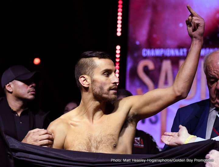 Saunders, Lemieux make weight