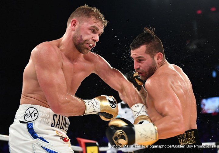 Billy Joe Saunders confident he’ll outbox Golovkin