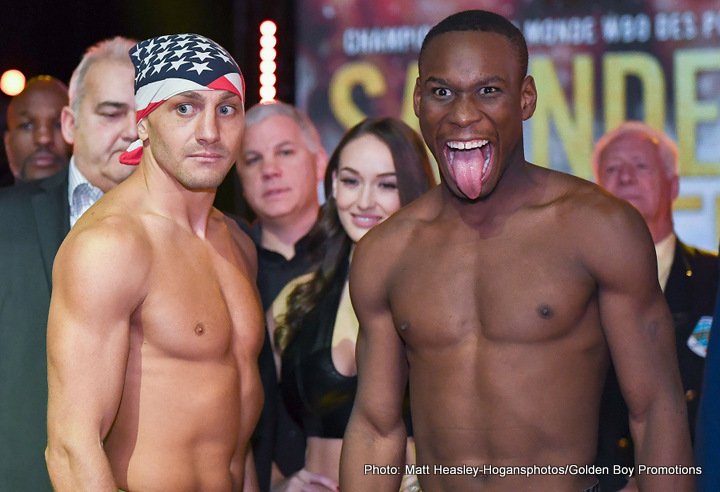 Saunders, Lemieux make weight