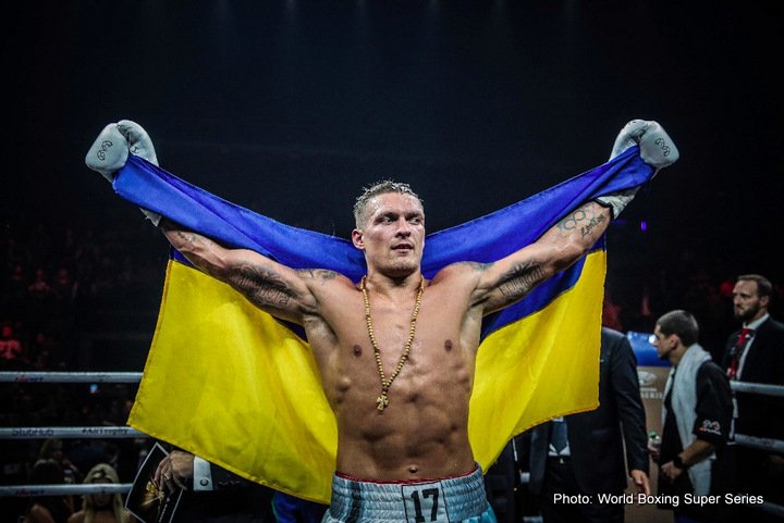 Oleksandr Usyk has big plans for AFTER he's won The WBSS – a move up to heavyweight and a fight with Anthony Joshua