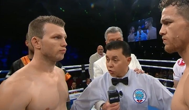 Jeff Horn looking to emulate Kostya Tszyu's brutal KO win over Zab Judah in Crawford fight; working on his right hand