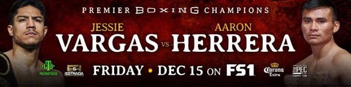 Jessie Vargas vs. Aaron Herrera undercard for 12/15 Aaron Herrera Jessie Vargas Karlos Balderas Misael Rodriguez Press Room
