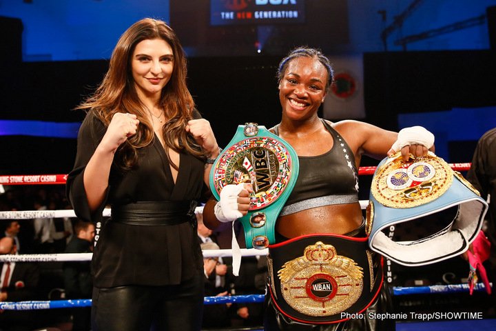 Results: Claressa Shields defeats Tori Nelson