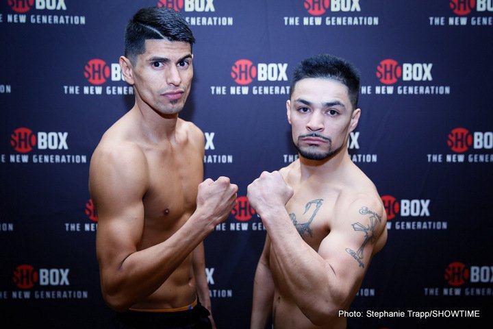Shields vs Nelson Weigh-In Results & Photos