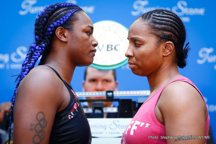 Shields vs Nelson Weigh-In Results & Photos