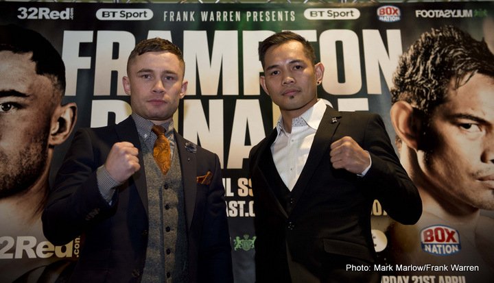 Live Stream: Carl Frampton - Nonito Donaire Full Fight (USA)