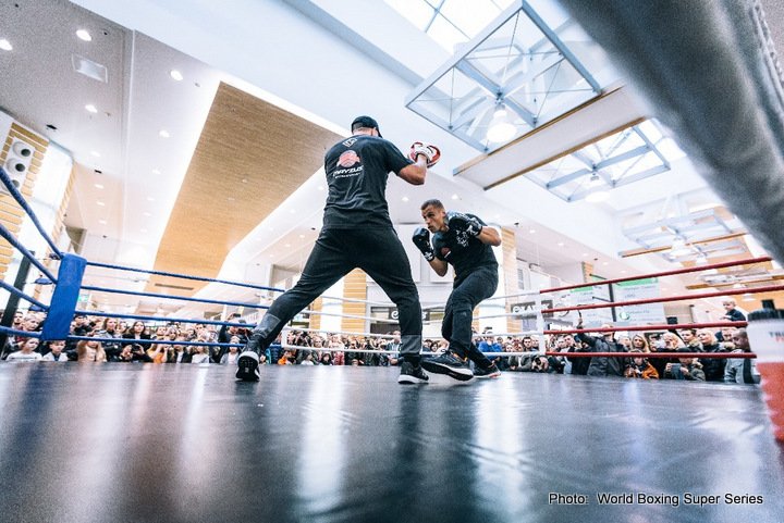 Usyk vs Briedis This Saturday, Interview & Open Workout Photos