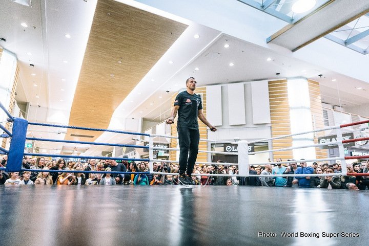 Usyk vs Briedis This Saturday, Interview & Open Workout Photos