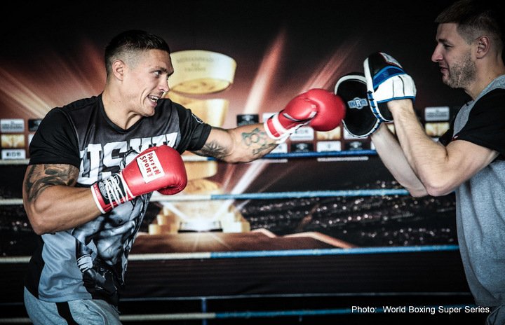 Usyk vs Briedis This Saturday, Interview & Open Workout Photos