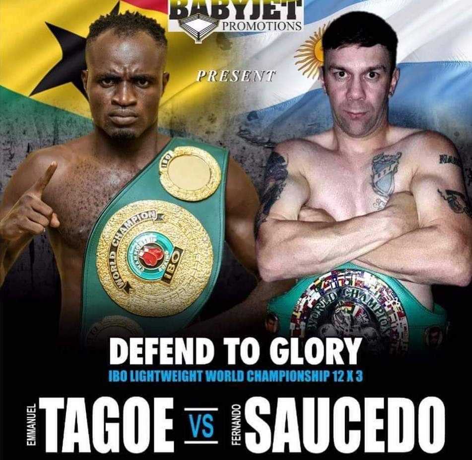 Fernando Saucedo in Ghana for Saturday's IBO title fight vs Tagoe