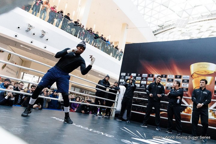 Gassiev vs Dorticos: Public workout in Sochi