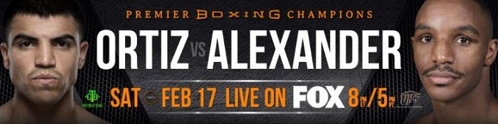 Victor Ortiz vs Devon Alexander on 2/17 on Fox