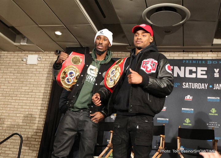 Spence-Peterson final press conference quotes for Sat. on Showtime