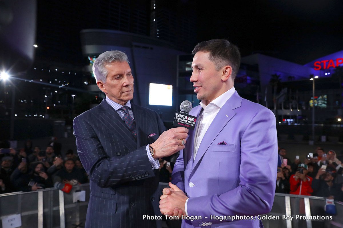 There's no shortage of fighters clamouring to fight Gennady Golovkin on May 5