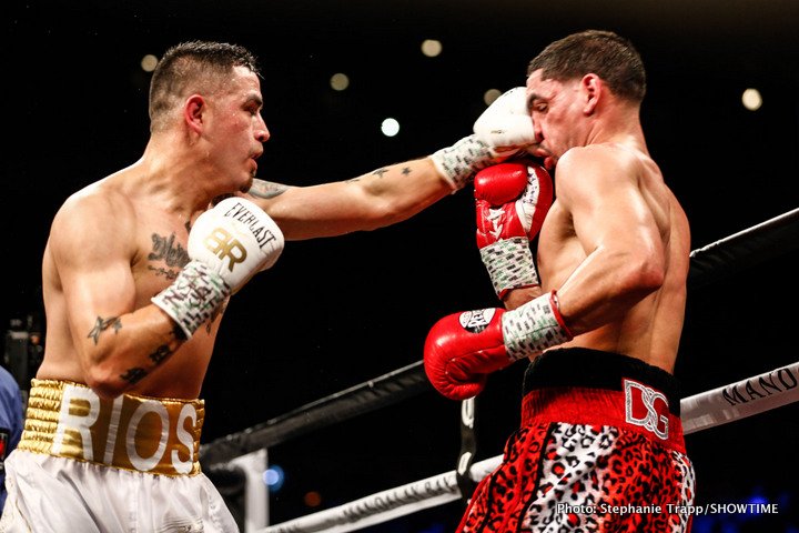 Brandon Rios, Victor Ortiz boxing image / photo