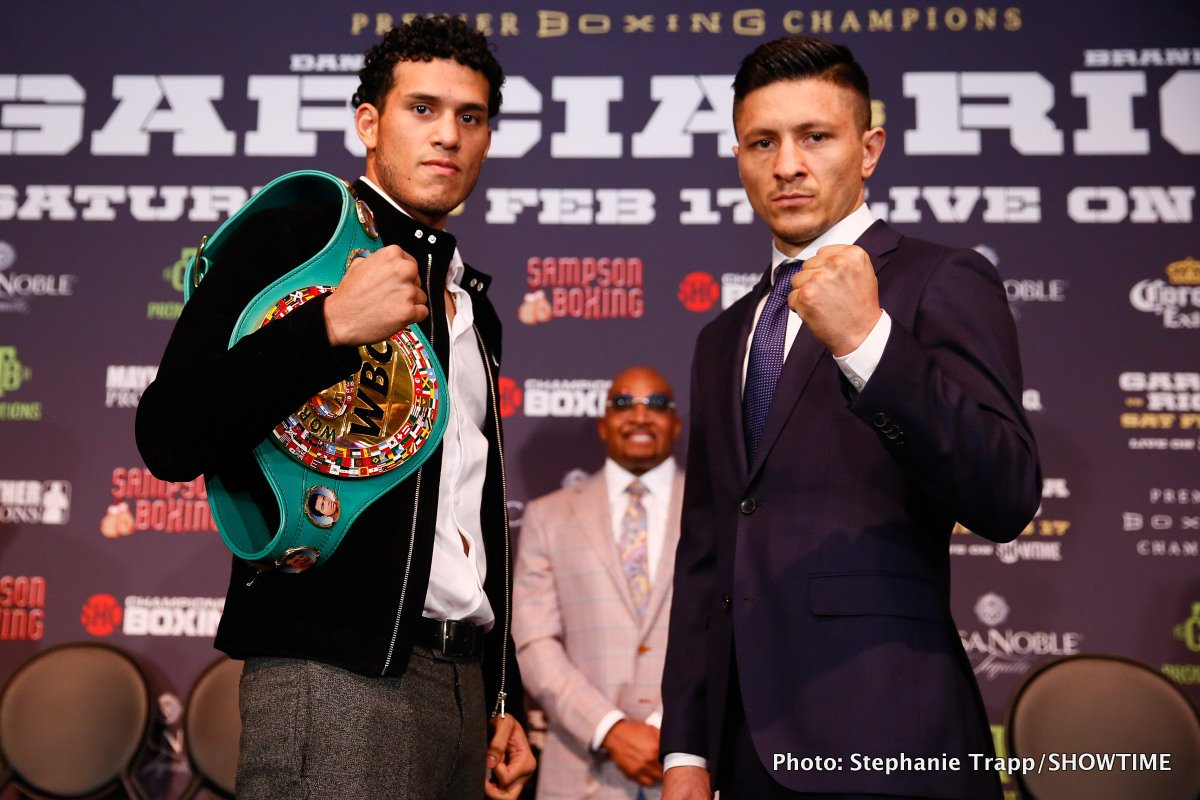 Danny Garcia and Brandon Rios final press conference videos, quotes