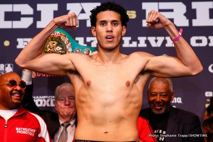 Danny Garcia - Brandon Rios official weights