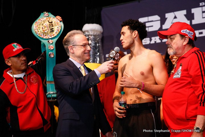 Danny Garcia - Brandon Rios official weights