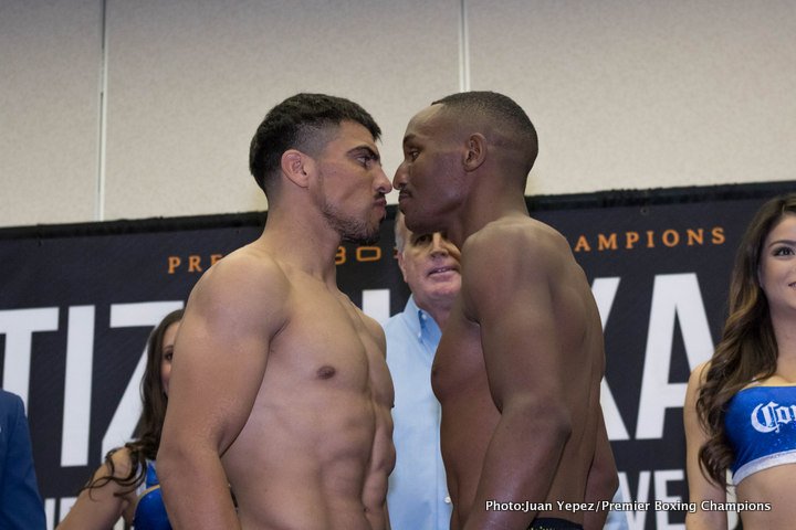 Ortiz - Alexander & Plant - Medina weigh-in results