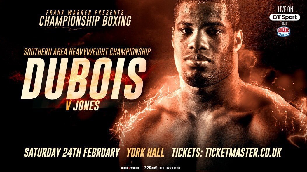 Jones: "I Aim To Drag Dubois Up The Hill!"