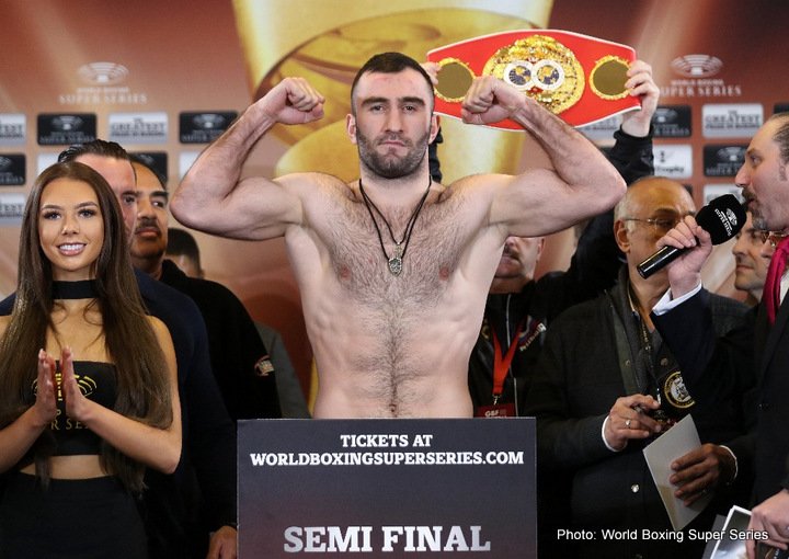 Gassiev and Dorticos hit the scales in Sochi