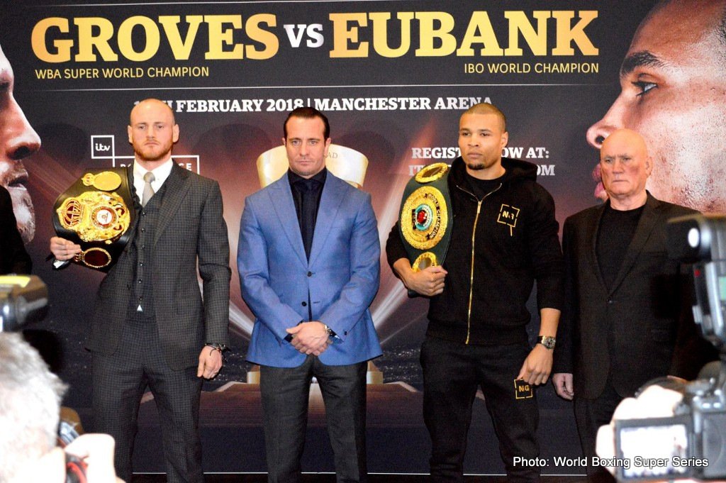 Groves and Eubank Jr. quotes for Saturday