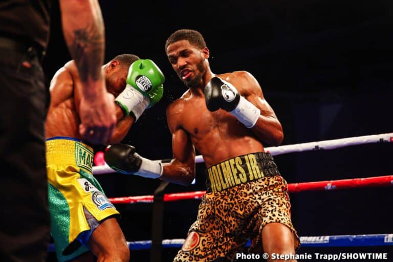 Ardreal Holmes Jr Boxes Past Game Ismael Villarreal - Boxing Results