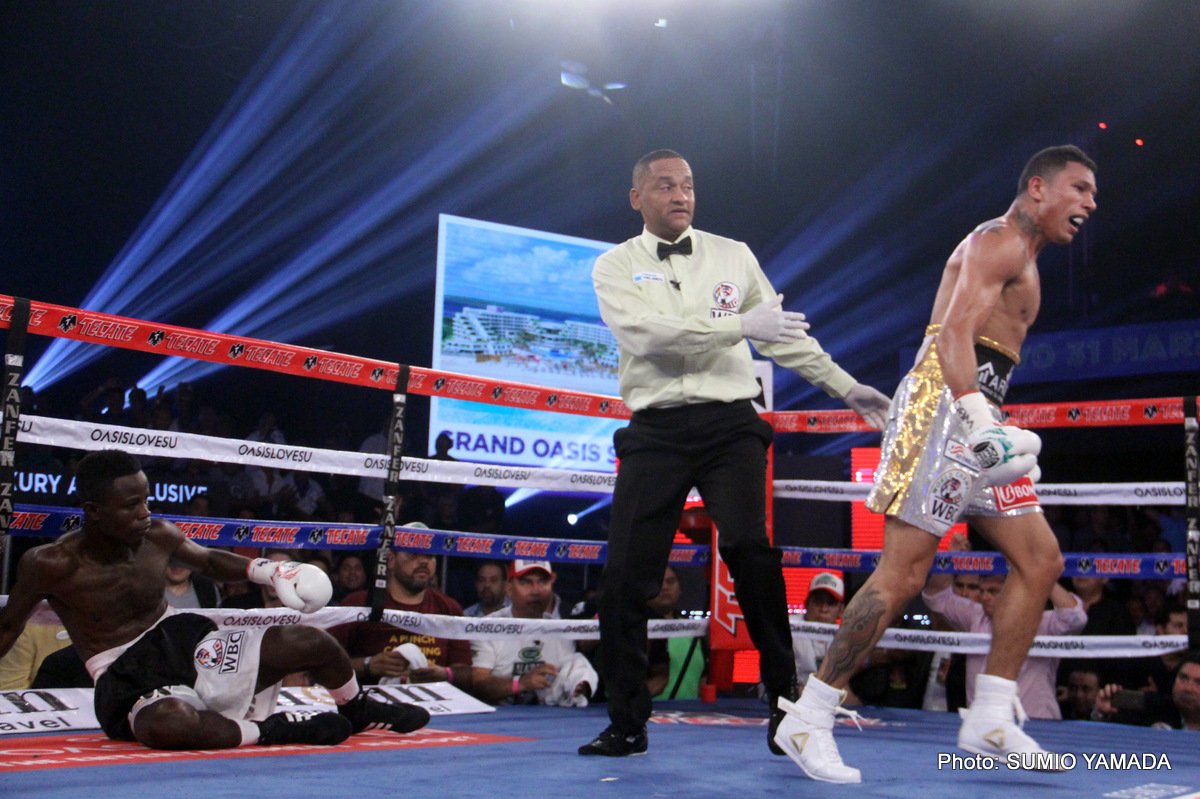 Results: Miguel Berchelt destroys Maxwell Awuku in 3 rounds