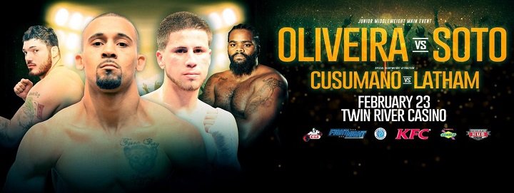 Ray Oliveira Jr. vs. Edwin Soto this Fri. on February 23 Edwin Soto Ray Oliveira Jr. Press Room