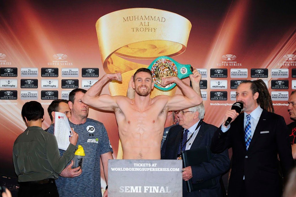 Callum Smith vs. Nieky Holzken - Official weights