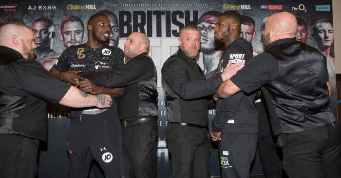 Chamberlain vs Okolie Weigh-In Livestream