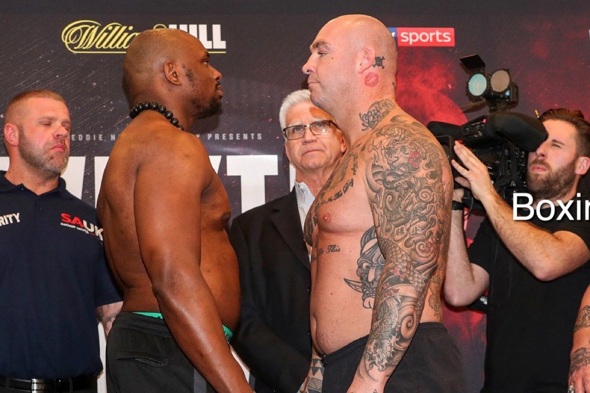 A shot at Deontay Wilder the potential prize for the Dillian Whyte-Lucas Browne winner