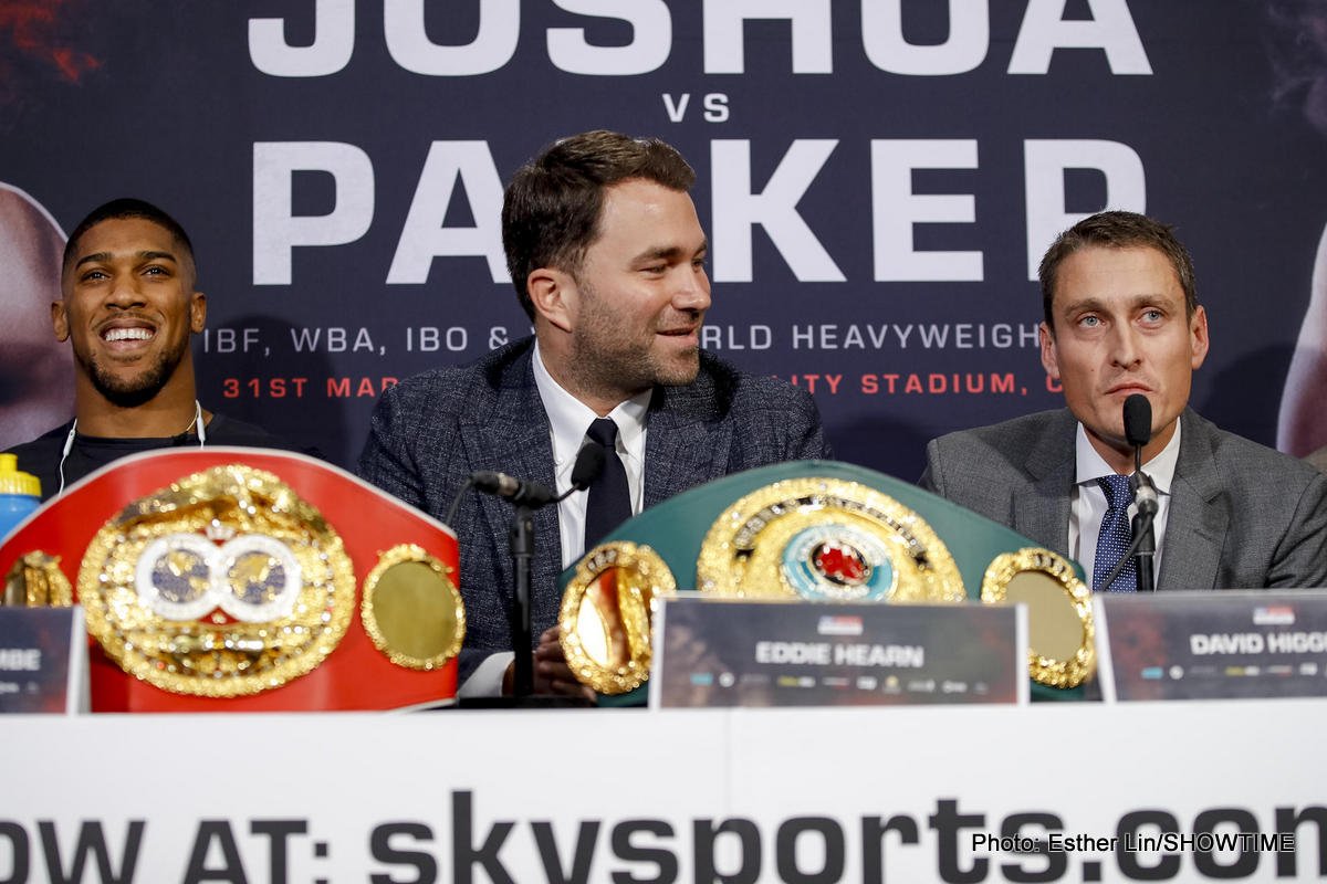 Joseph Parker's promoter Higgins: Twice we have come to the UK and twice the officiating has involved a level of disgrace