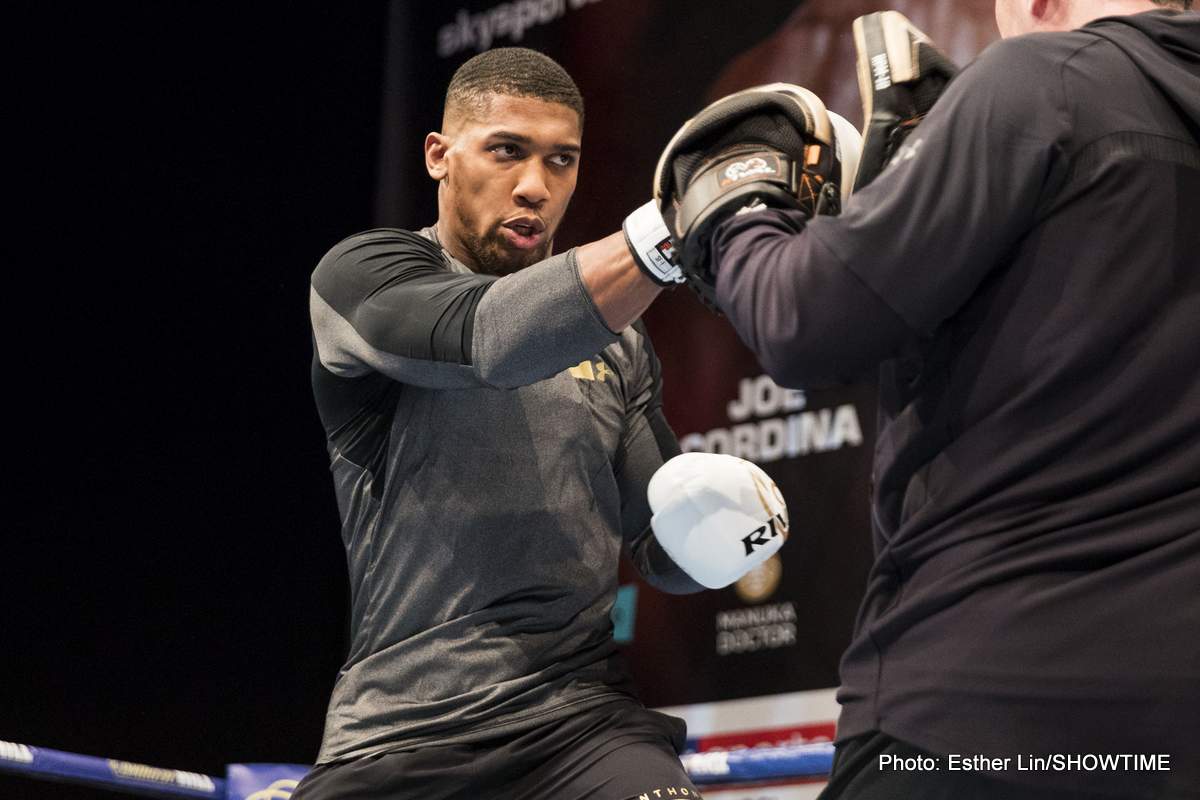 Anthony Joshua to give Deontay Wilder an offer he can't refuse: Hopefully this will stop his whining