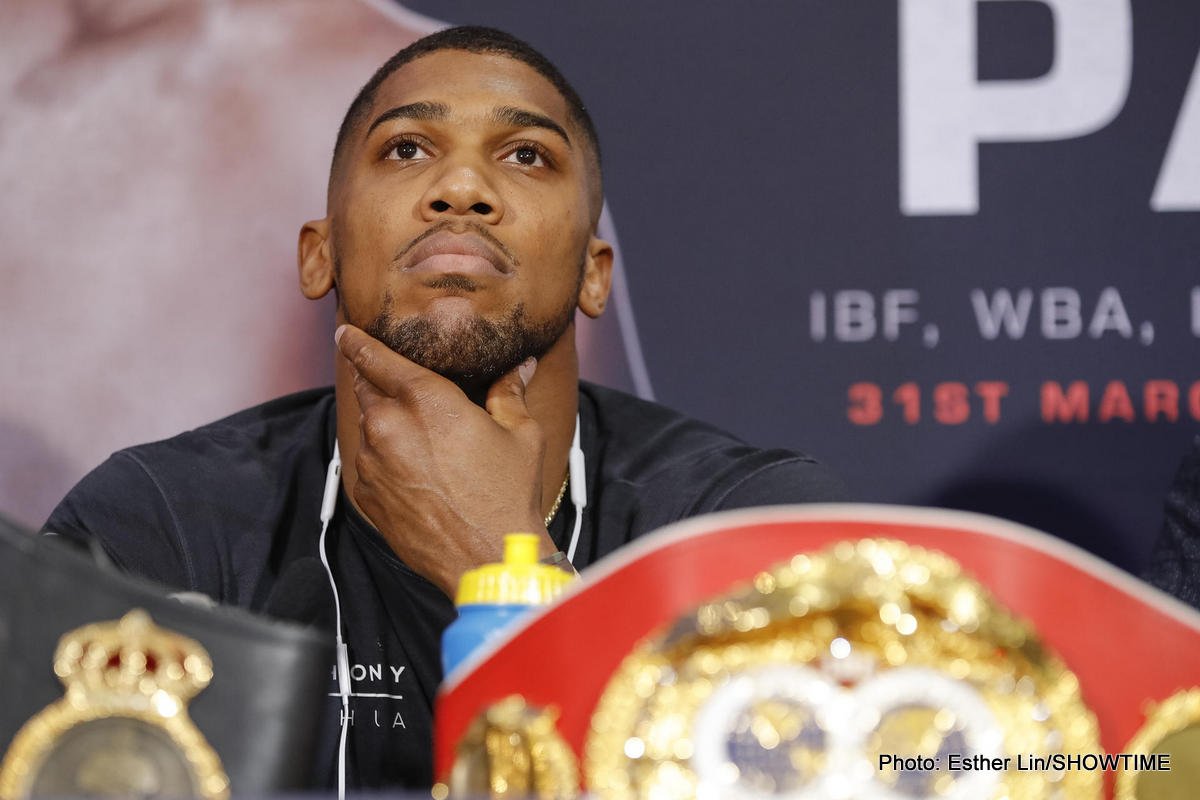 Eddie Hearn Says A Fury v Joshua Fight Could Be Made “In Five Minutes”