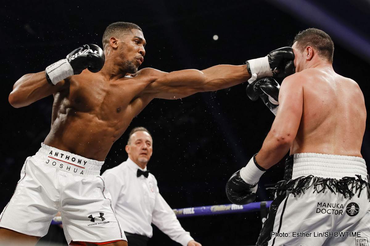 Who Could Joshua Fight On June 1 If Miller Is Chucked Out? Three Names Are Already Clamouring For The Shot