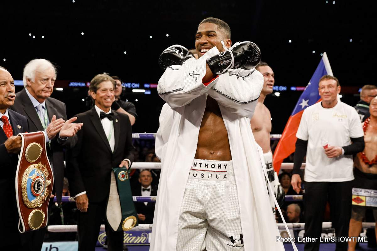 Deontay Wilder unable to congratulate Anthony Joshua on his unification win....