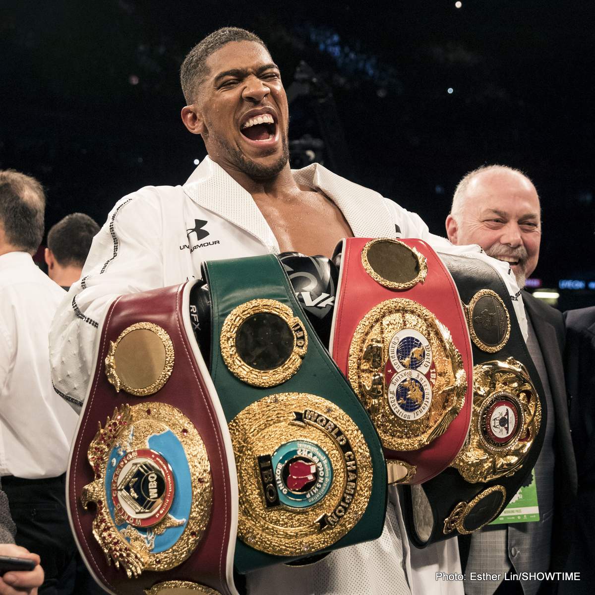 Anthony Joshua Likes The Idea Of Facing The Wilder-Fury Winner In A Huge Unification Fight Next April