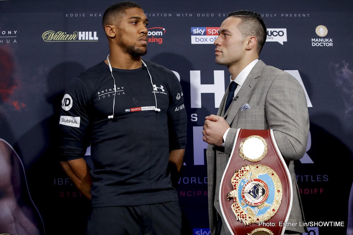 Anthony Joshua vs. Joseph Parker: Prelude to a Prelude