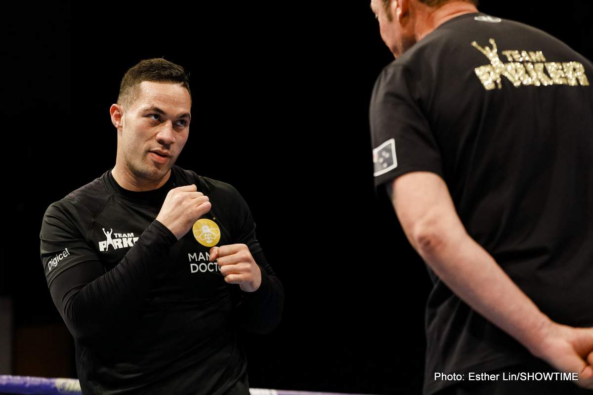 Joseph Parker Says After He “Smashes” Junior Fa, He Will Be Looking At A Top-5 Opponent