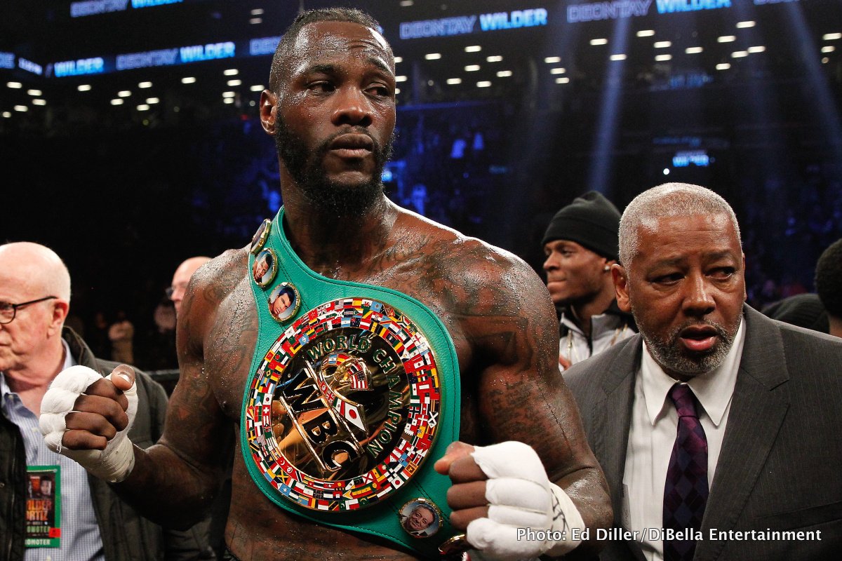 Deontay Wilder lays down terms to Eddie Hearn: I'll fight Dillian Whyte if you put Joshua on that contract