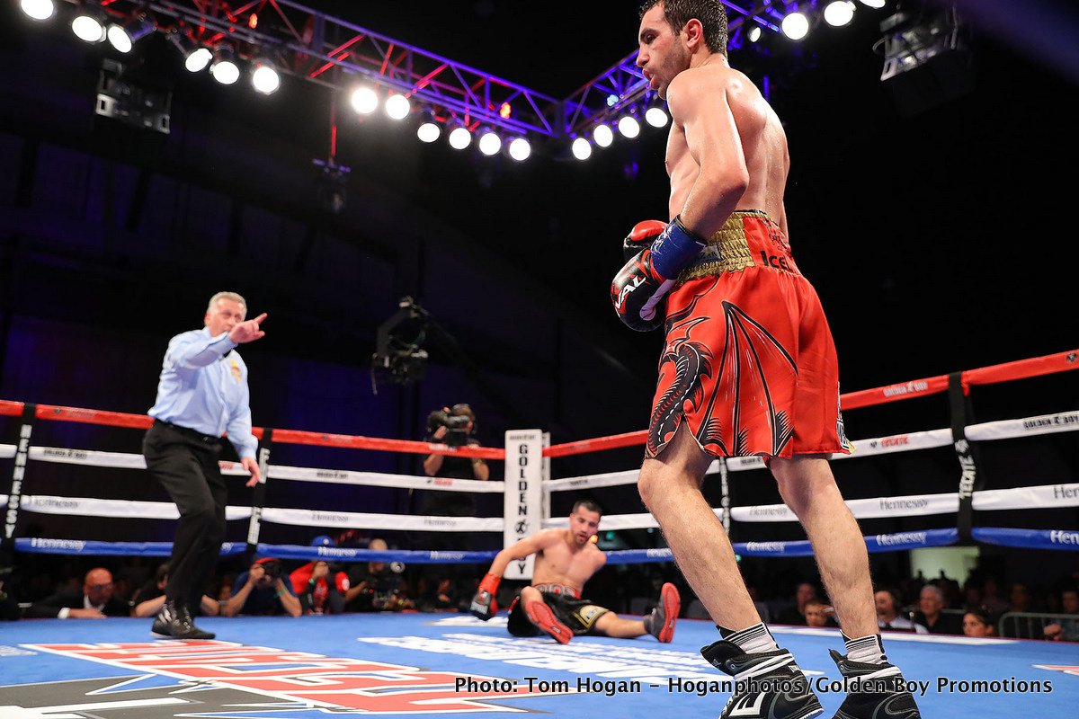 Results: Azat Hovhannisyan stops Ronny Rios