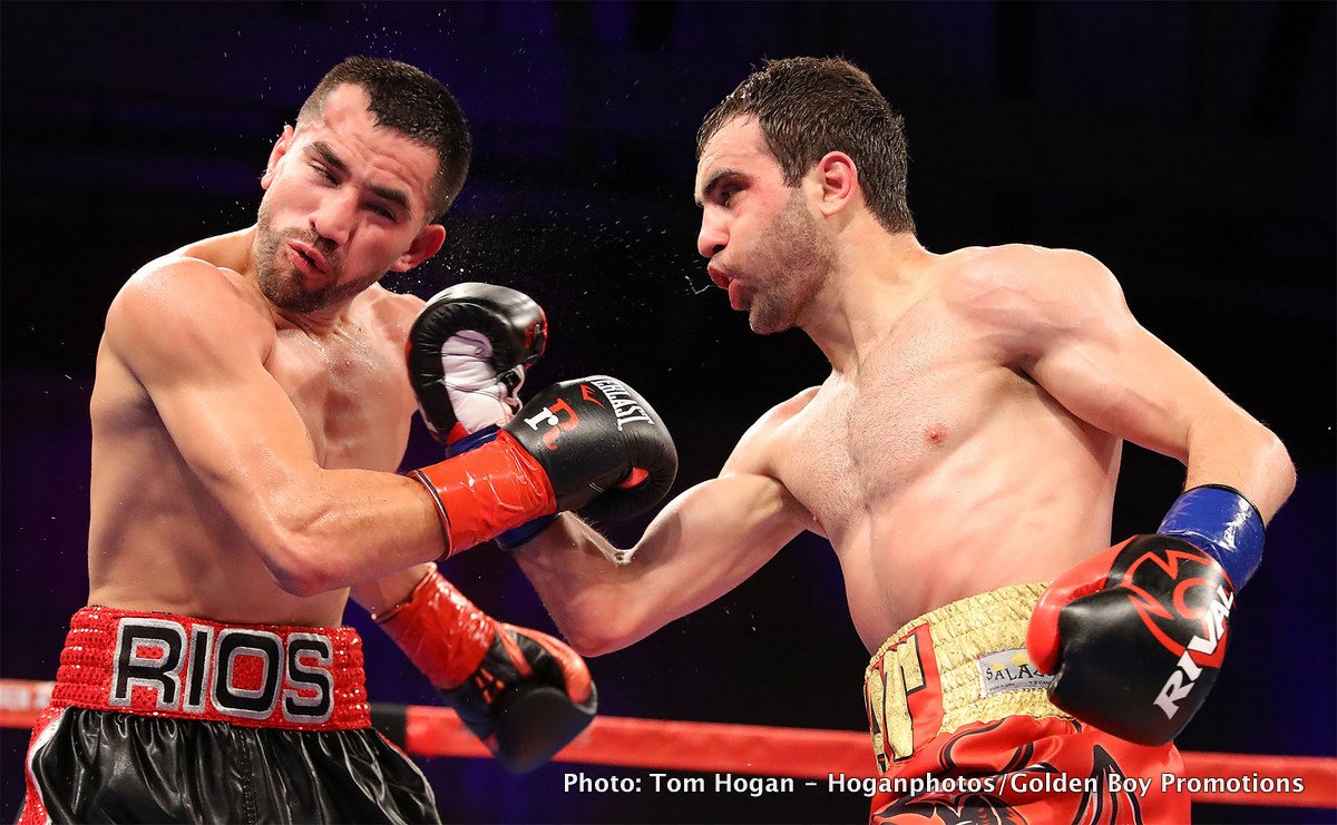 Results: Azat Hovhannisyan stops Ronny Rios