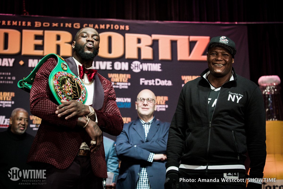 Deontay Wilder vs. Luis Ortiz Final Press Conference Quotes