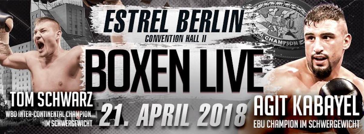 Kabayel vs. Rovcanin / Schwarz vs. Gashi in Berlin on Saturday