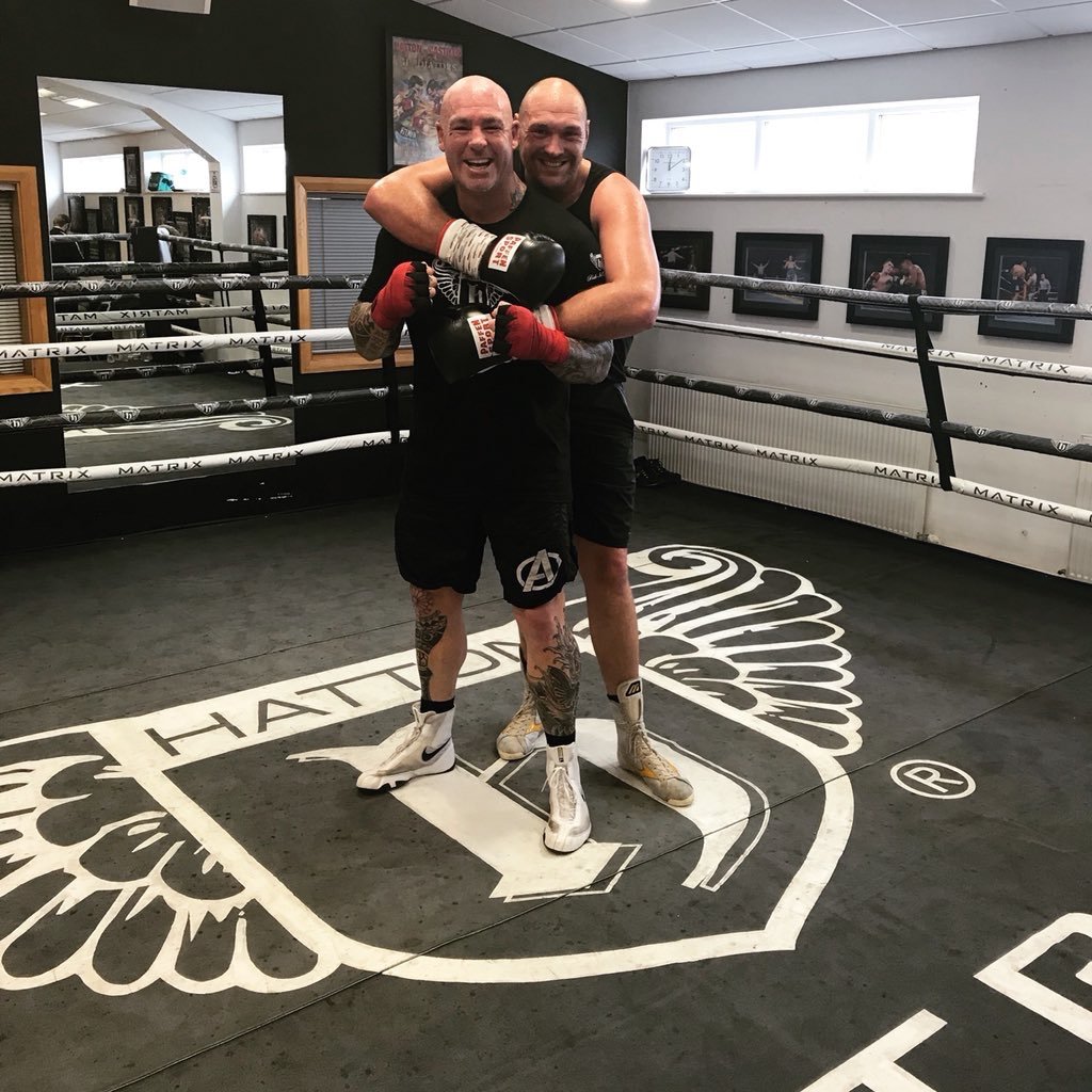 Browne spars Tyson Fury in preparation for Whyte