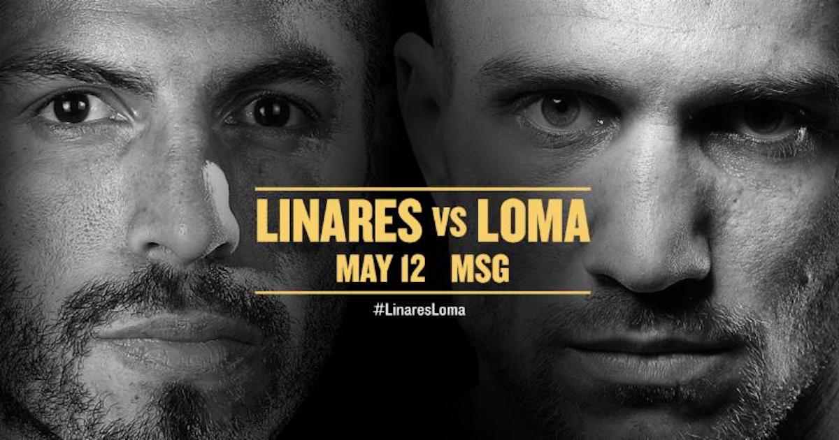 Linares / Lomachenko Undercard May 12