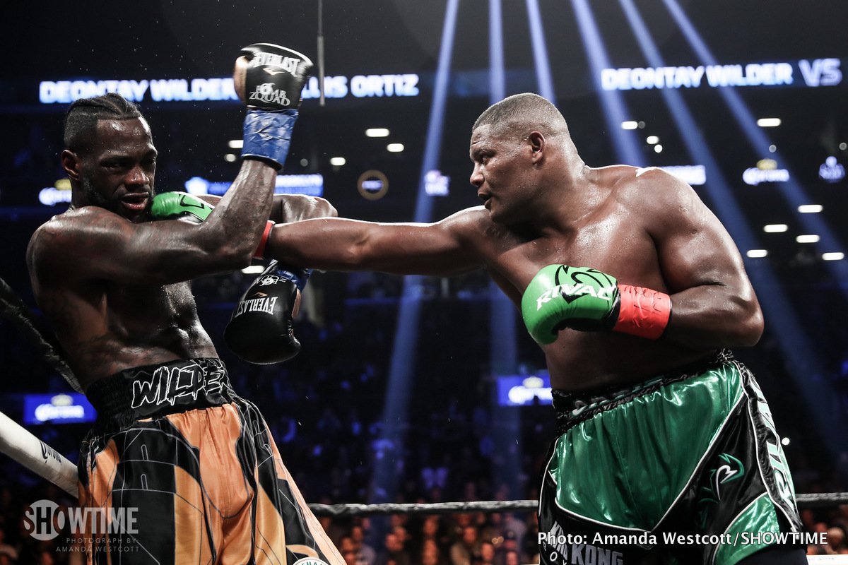 Boxing photo: Andre Dirrell, Deontay Wilder, Jose Uzcategui, Luis Ortiz image Results: Deontay Wilder stops Luis Ortiz in 10th