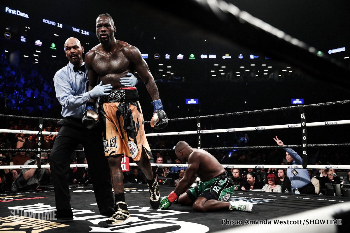 Deontay Wilder on Joshua showdown: It will be September if it's in England - if it's here in America it'll be November