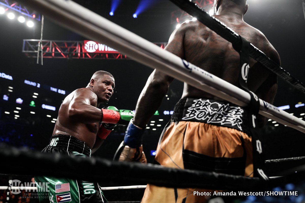 Boxing photo: Andre Dirrell, Deontay Wilder, Jose Uzcategui, Luis Ortiz image Results: Deontay Wilder stops Luis Ortiz in 10th